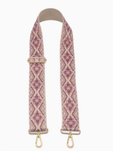 Aztec Guitar Strap (mauve)